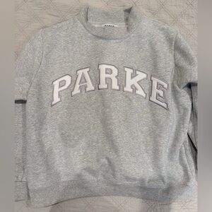 Varsity Mockneck - Metallic. L/XL.